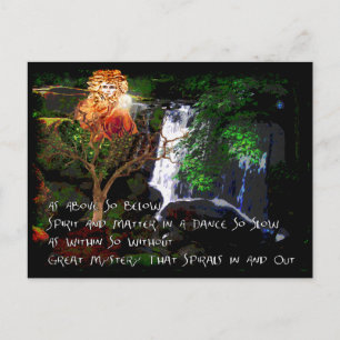 As Above So Below Postcard