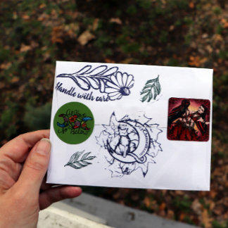 As Above So Below Triple Moon Classic Round Sticker