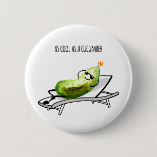 As cool as a cucumber pin