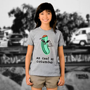 As Cool As Cucumber – Kids Shirt