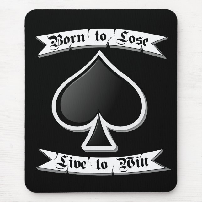 As de Picas Mouse Mat (Front)