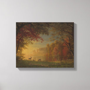 "As Deer Pant for Water" Art Canvas Print
