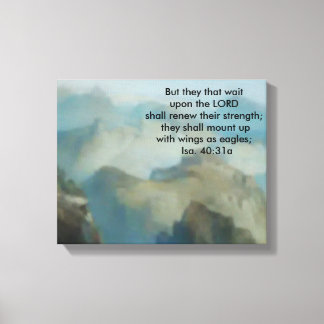 As Eagles Soar Wrapped Canvas