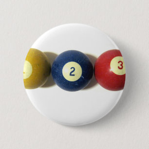As Easy As, One, Two, or Three 6 Cm Round Badge