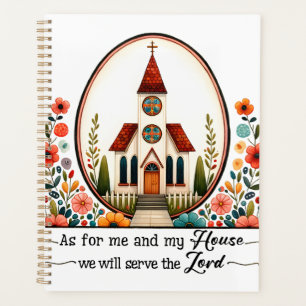 As For Me And My House We Will Serve The Lord Planner