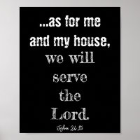 As For Me And My House We Will Serve The Lord