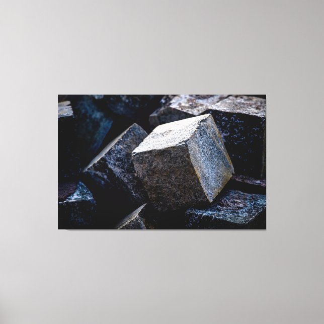 As Hard As Granite Canvas Print (Front)