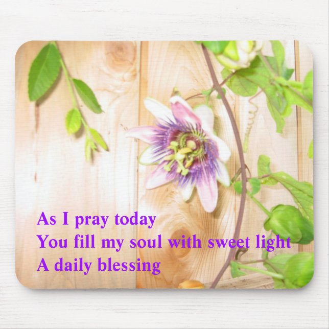 As I Pray Today Mouse Mat (Front)