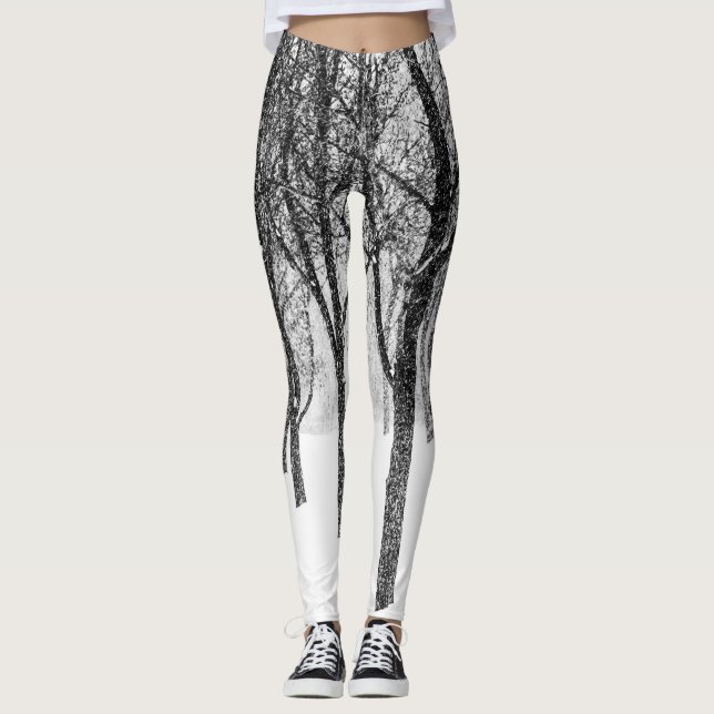 as I side with trees Leggings (Front)