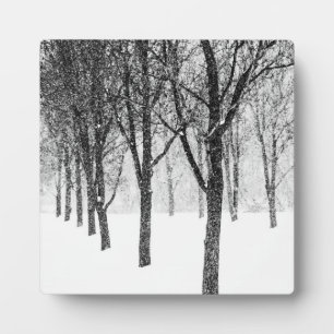 as I side with trees Plaque