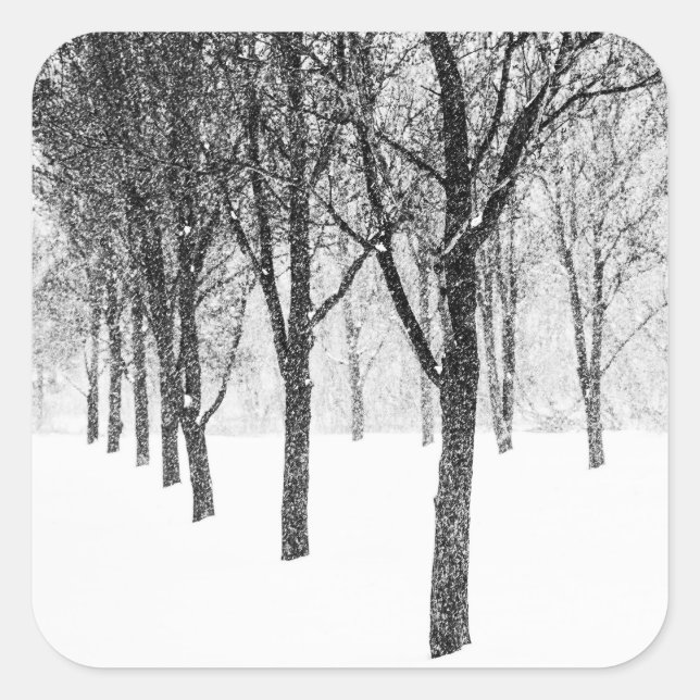 as I side with trees Square Sticker (Front)