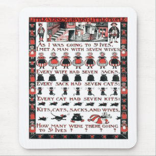 As I was Going to St Ives Mouse Mat