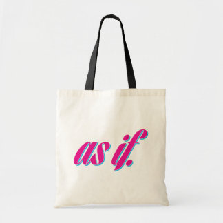 As If Tote Bag
