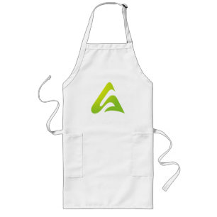 AS Initial Logo by Ahsacom T-Shirt Long Apron