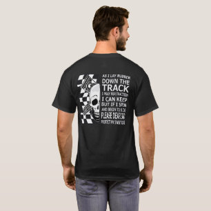 As Is Lay Rubber Back Print For Motorcycle T-Shirt