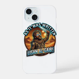 As It Was Written Lisan Al-Gaib - Desert Sci-Fi Mo iPhone 15 Case