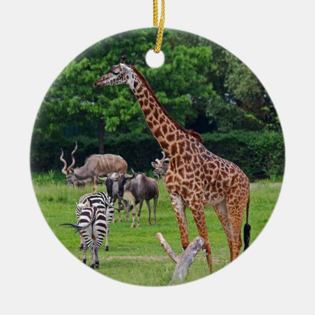 As Long As We're Together Ceramic Tree Decoration (Front)