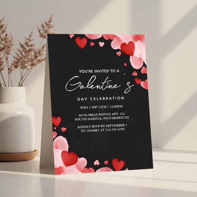 As Love Cute Wife Teen Girl Galentines Day Holiday Invitation (Creator Uploaded)
