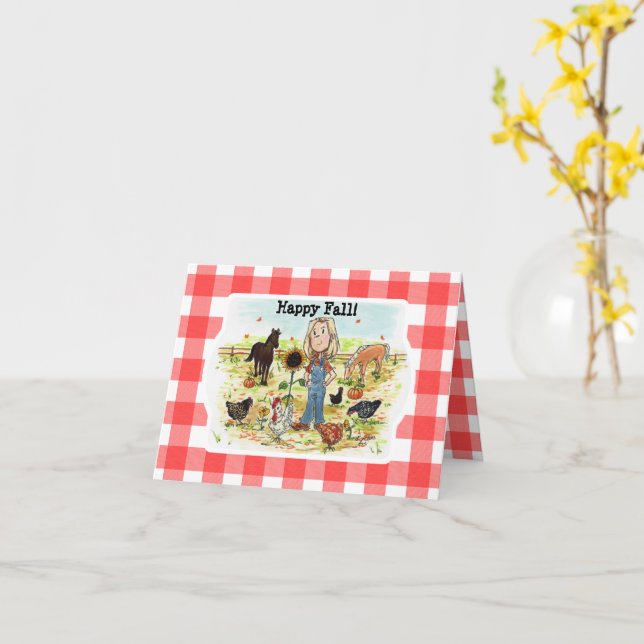 AS-MFALL CARD (Yellow Flower)