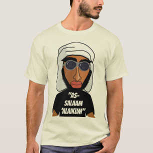 "As-Salaam-Alaikum" Chic Sheik Personalised T-Shirt