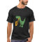 AS- Saxophone Playing T-Rex Dinosaur Shirt