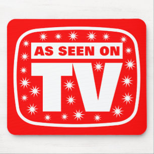 As Seen on TV - Customised Mouse Mat