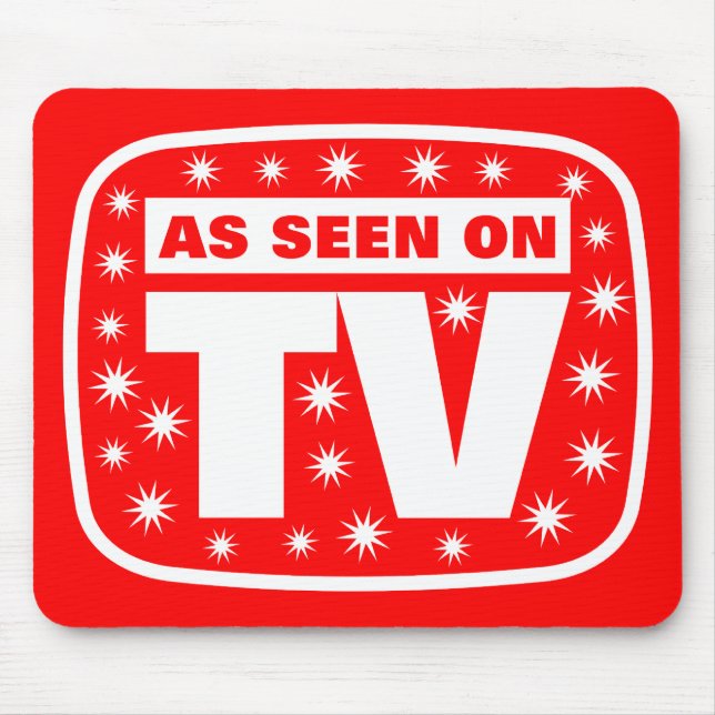 As Seen on TV - Customised Mouse Mat (Front)
