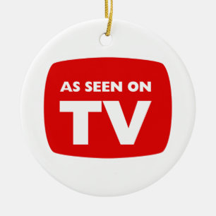 AS SEEN ON TV ornament