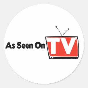 As Seen on TV Sticker