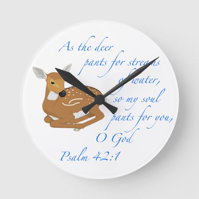 As the Deer Clock (Front)