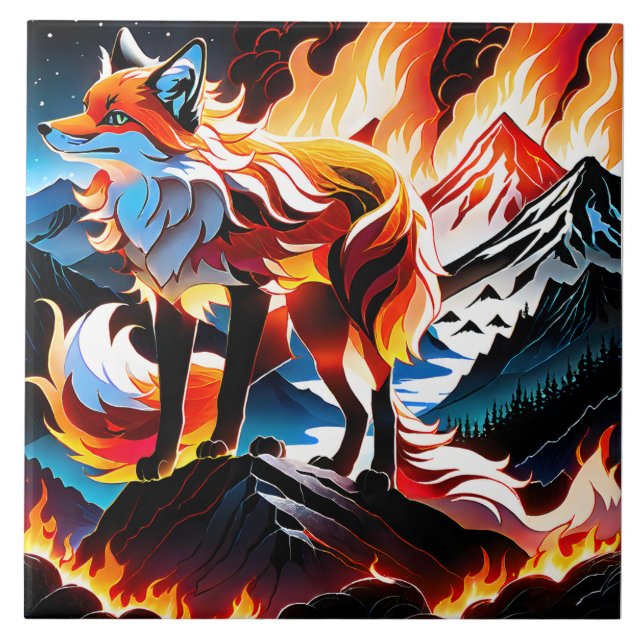 As the heat of the morning sun warms her face, the tile (Front)