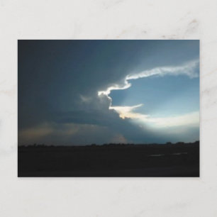 As the storm passes over postcard