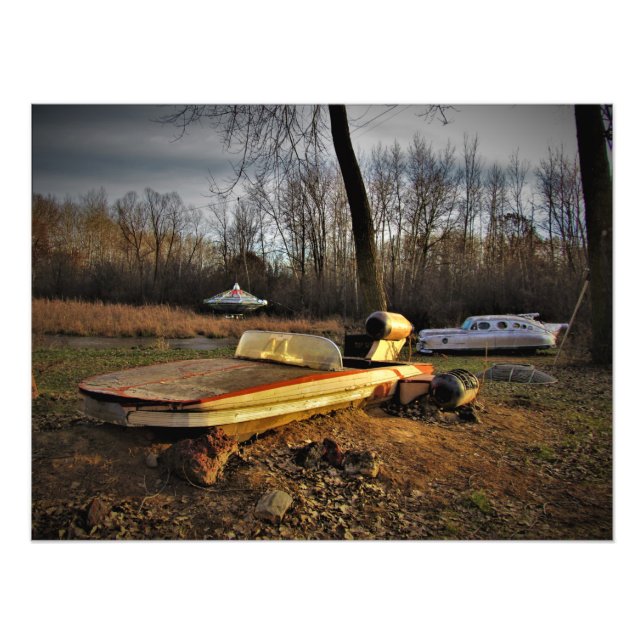 "As Twin Suns Set" Photo Print (Front)