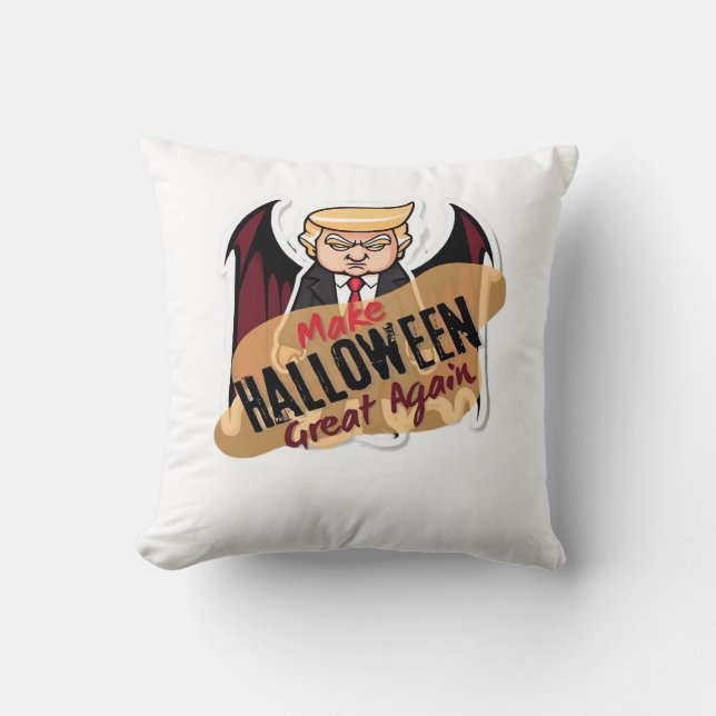 As Vampire - Make Halloween Great Again. Classic Cushion (Front)
