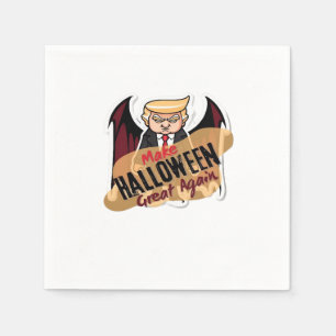 As Vampire - Make Halloween Great Again. Classic Napkin