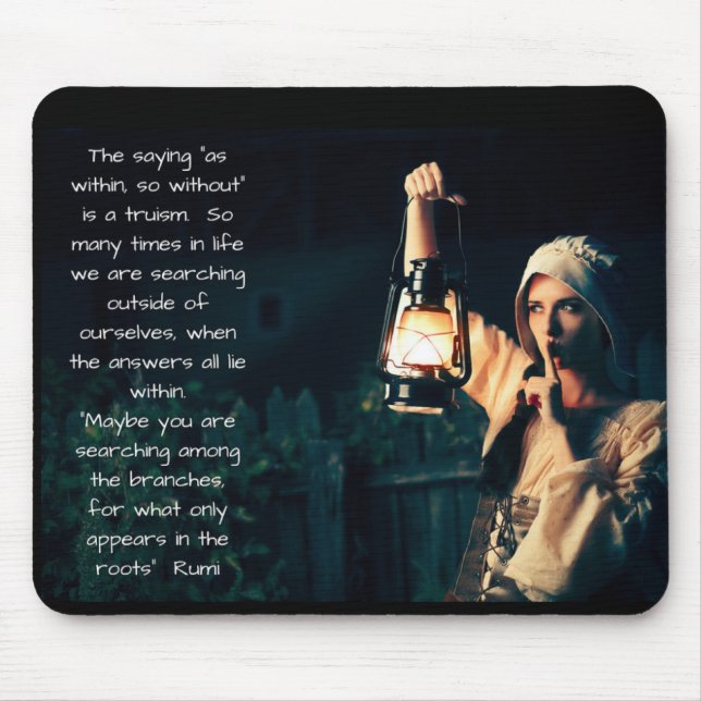 As Within So Without Mouse Mat (Front)