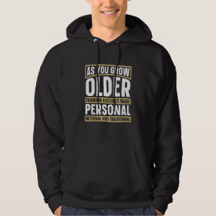 As You Grown Older Training Martial Fighter Wing C Hoodie