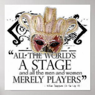 As You Like It Quote Poster