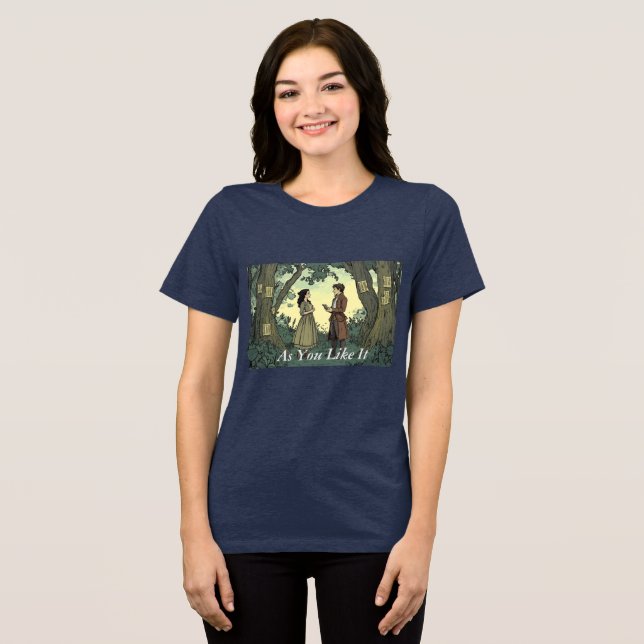 As You Like It Tri-Blend Shirt (Front Full)