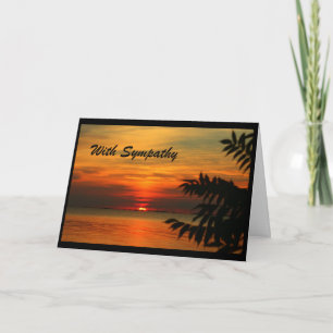 As Your Loved One Is Welcomed Into Heaven Card