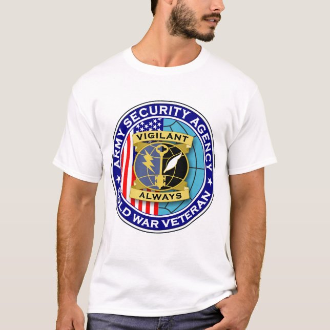 ASA Cold War Vet 2 T-Shirt (Front)