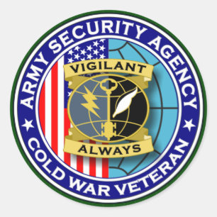 ASA CWV CLASSIC ROUND STICKER