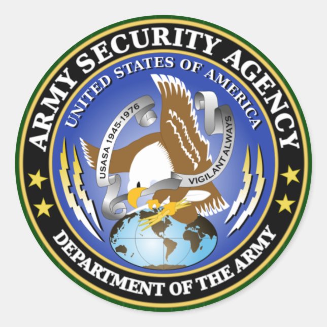 ASA Sobs s Classic Round Sticker (Front)