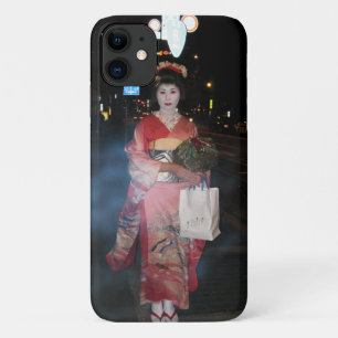 Asakusa Geisha Neo Tokyo iPhone 11 Case