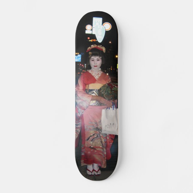 Asakusa Geisha Neo Tokyo Skateboard (Front)