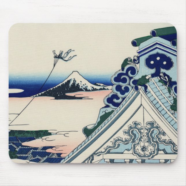 Asakusa Honganji Temple in the Eastern Capital Mouse Mat (Front)