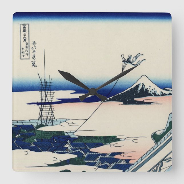 Asakusa Honganji Temple in the Eastern Capital Square Wall Clock (Front)