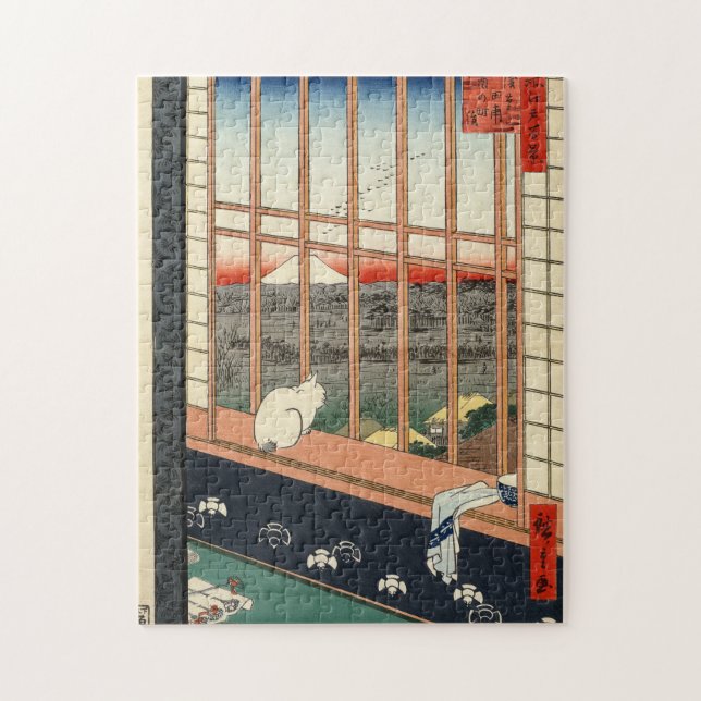 Asakusa Ricefields and Torinomachi Festival. Jigsaw Puzzle (Vertical)