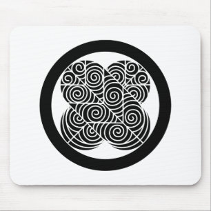 Asano Hawk feathers Mouse Mat