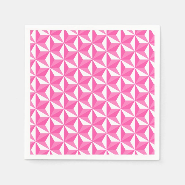 Asanoha motive Sakura model Napkin (Front)